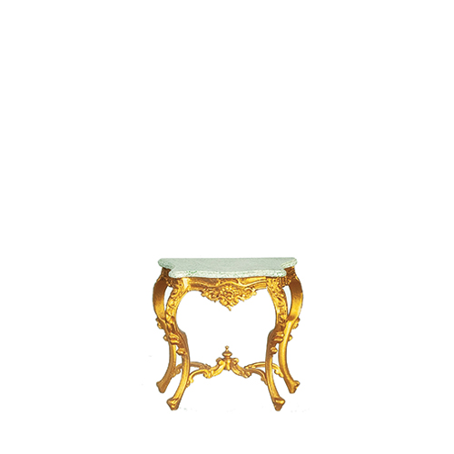 Hall Console Table, Gold